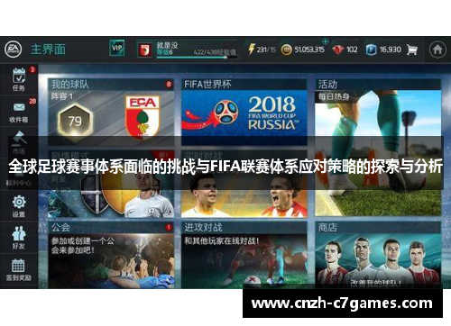 全球足球赛事体系面临的挑战与FIFA联赛体系应对策略的探索与分析