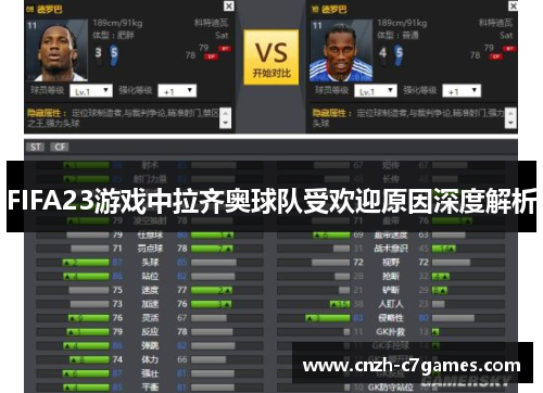 FIFA23游戏中拉齐奥球队受欢迎原因深度解析